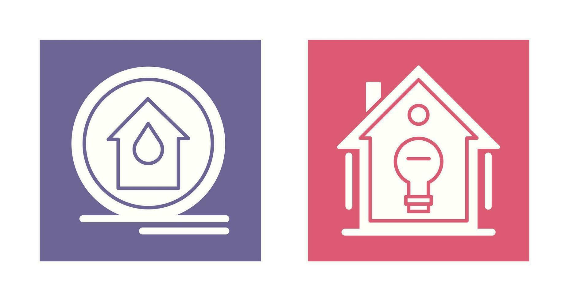 Fire Alarm and Home Automation Icon vector