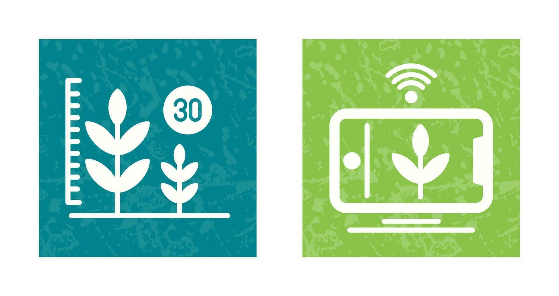 Growth and Device Icon vector