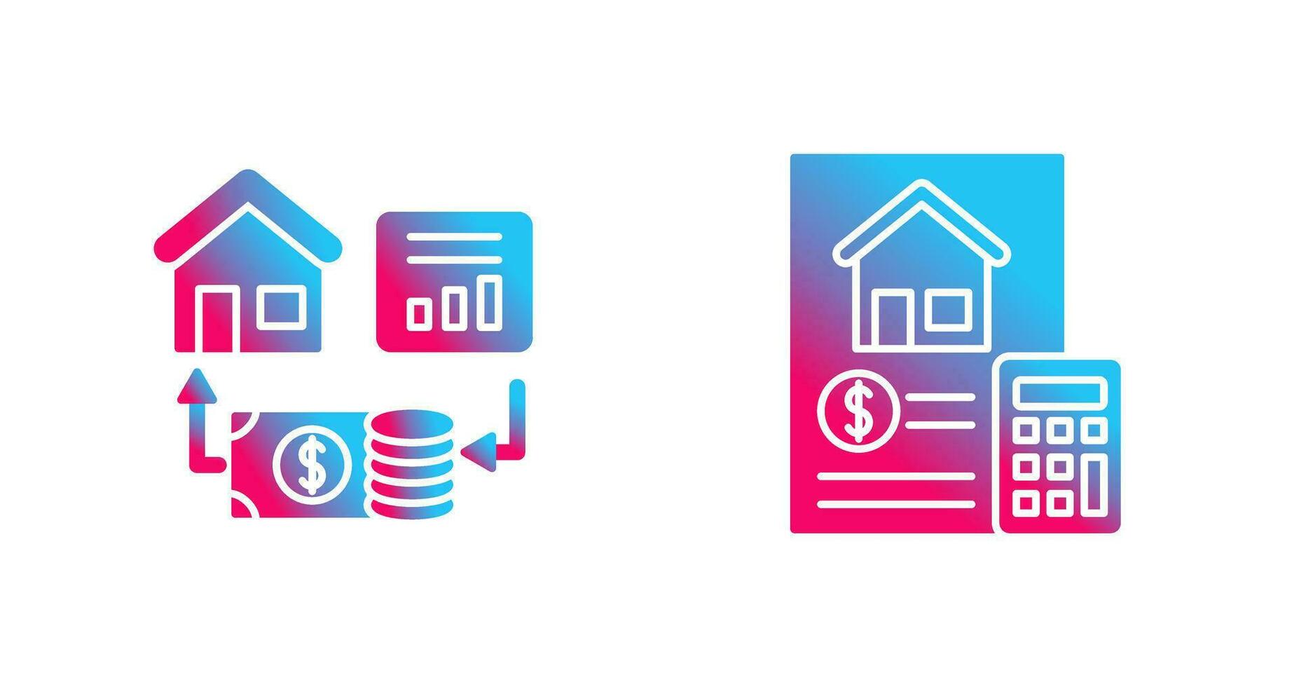 Investment and Accounting Icon vector