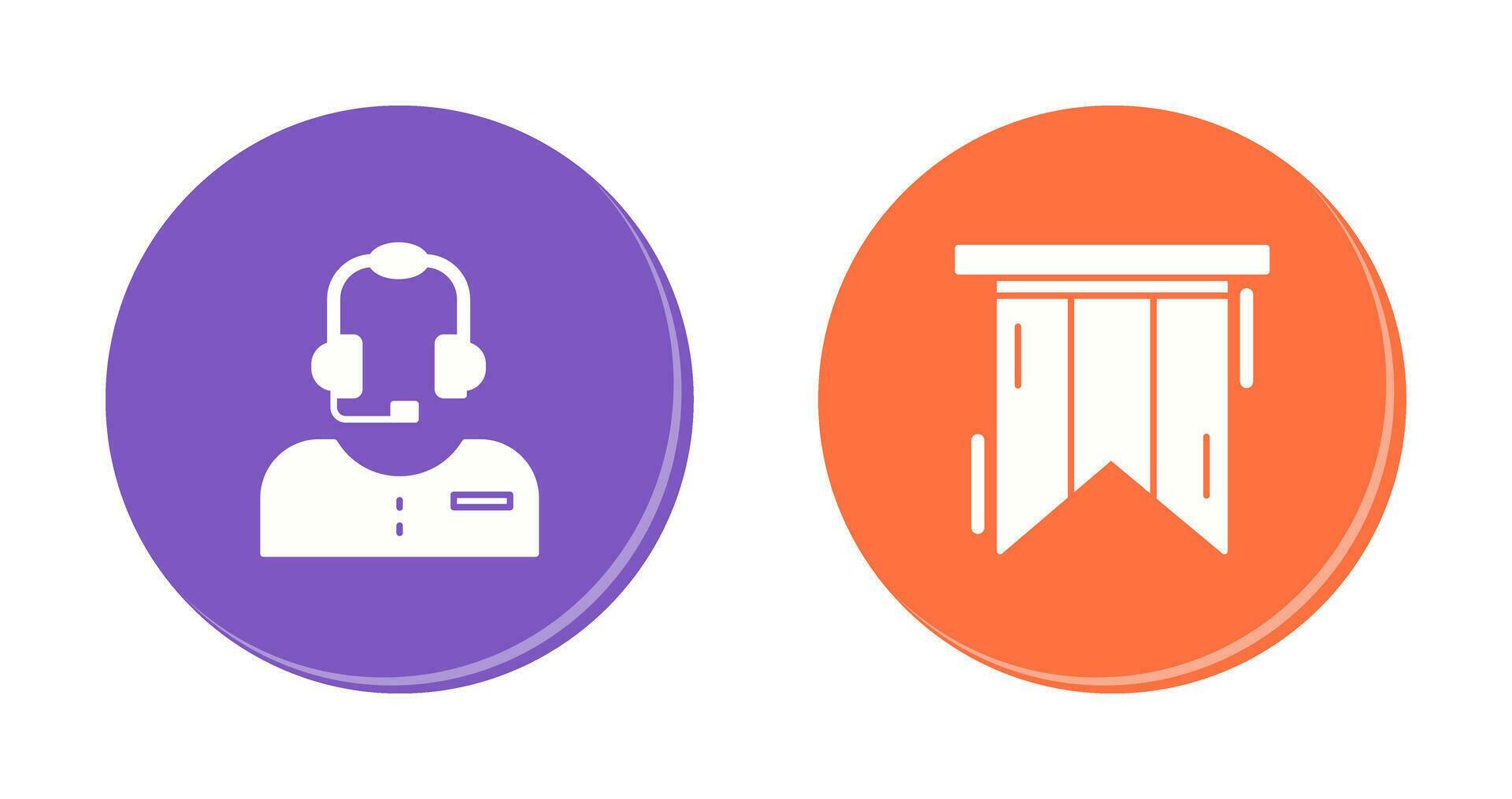 Customer Service and Bookmark Icon 32641743 Vector Art at Vecteezy