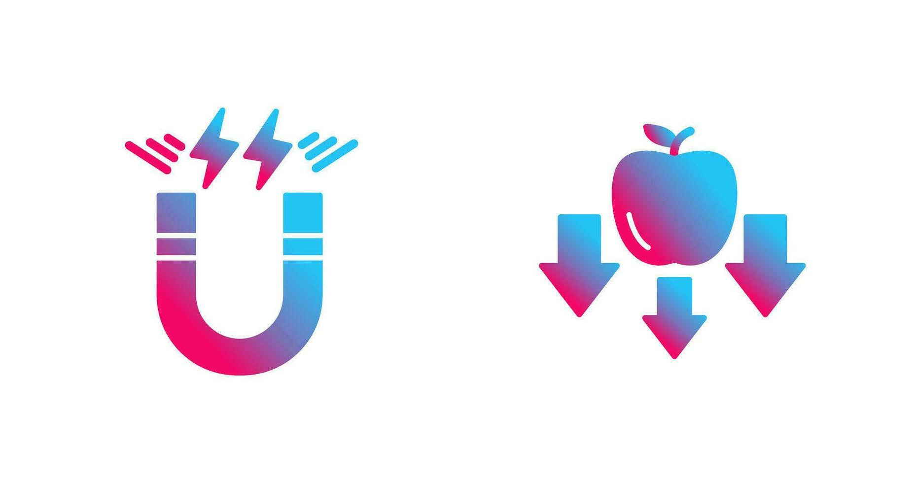 Energy and Gravity Icon vector