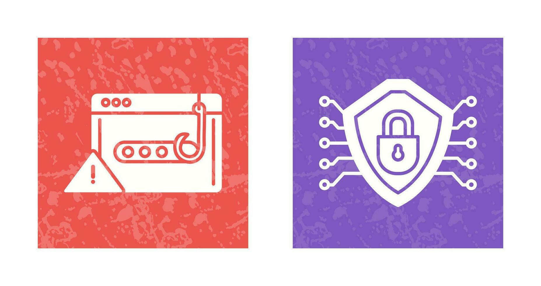 Phishing Password and Security Icon vector