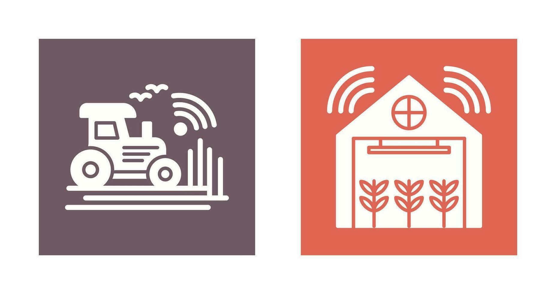 Cultivation and Warehouse Icon vector