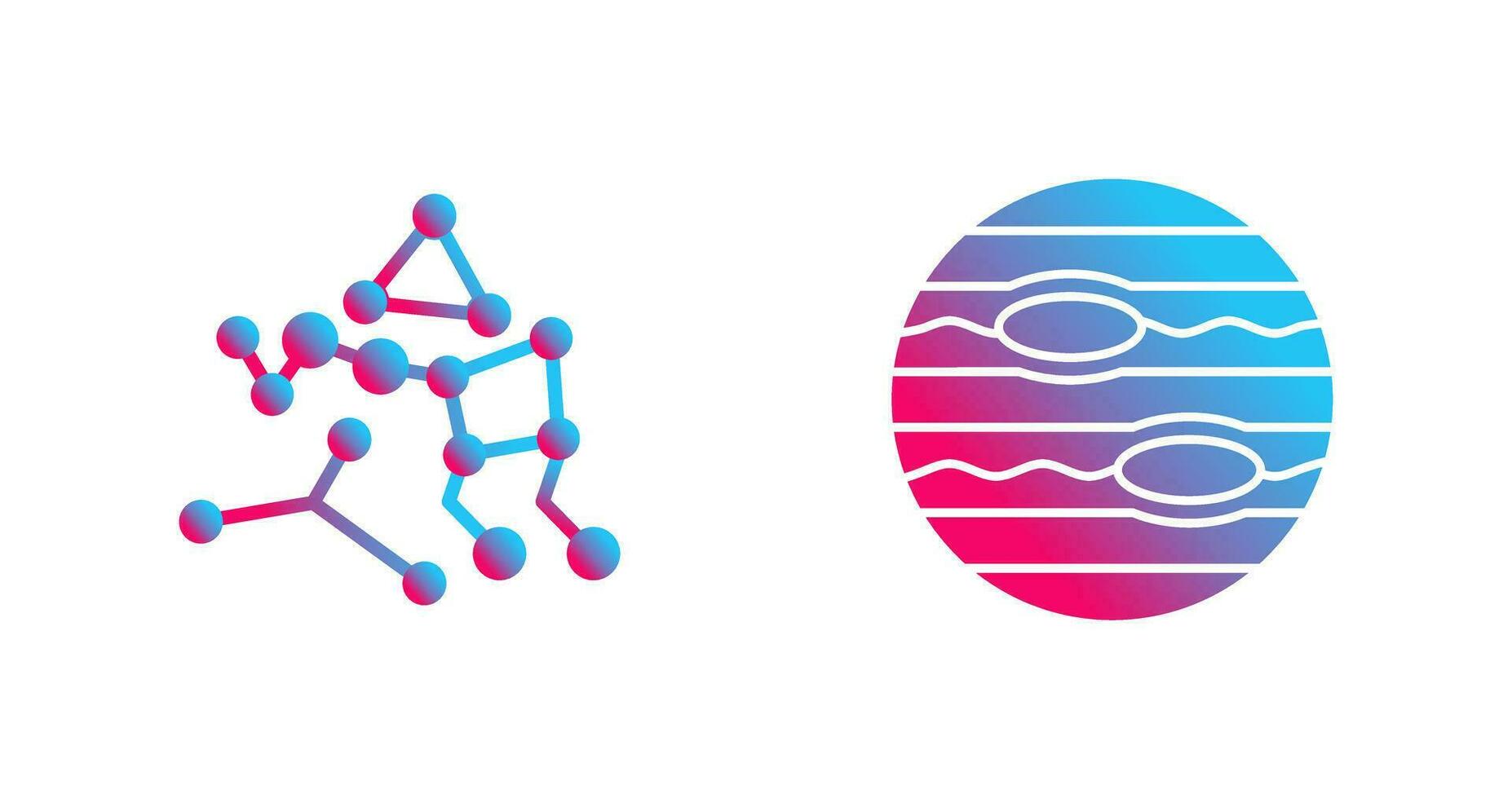 ursa major and neptune Icon vector
