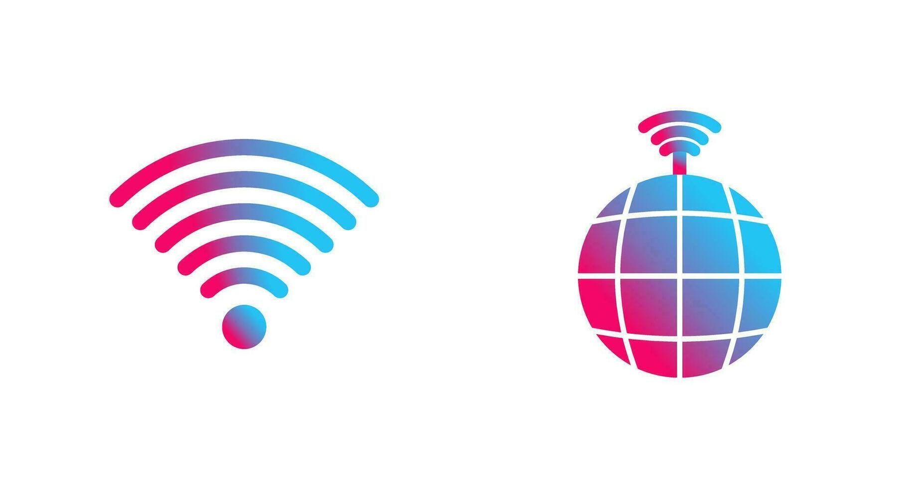 Signal on User and global Signals Icon vector