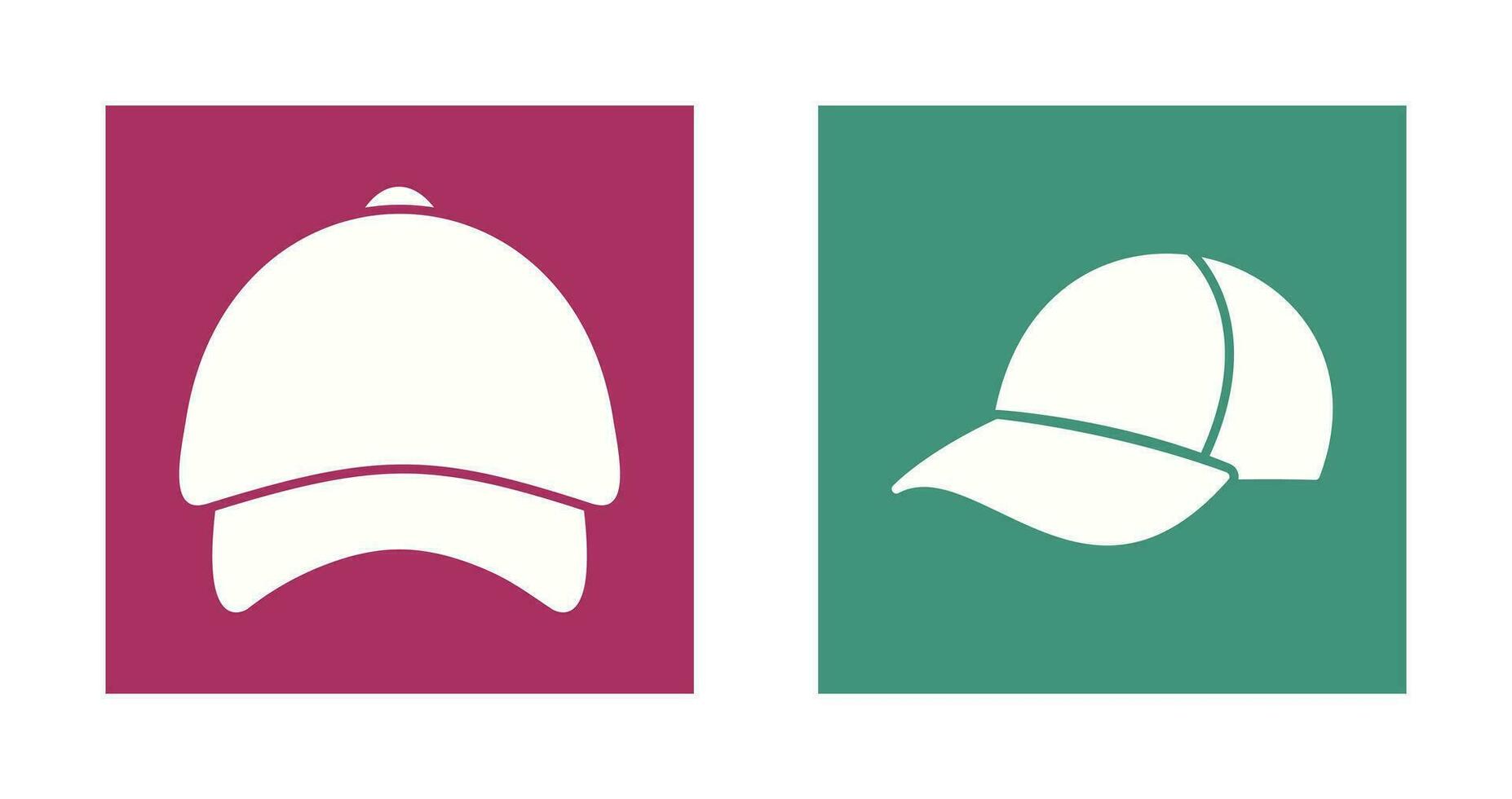 Cap and Hat Icon vector