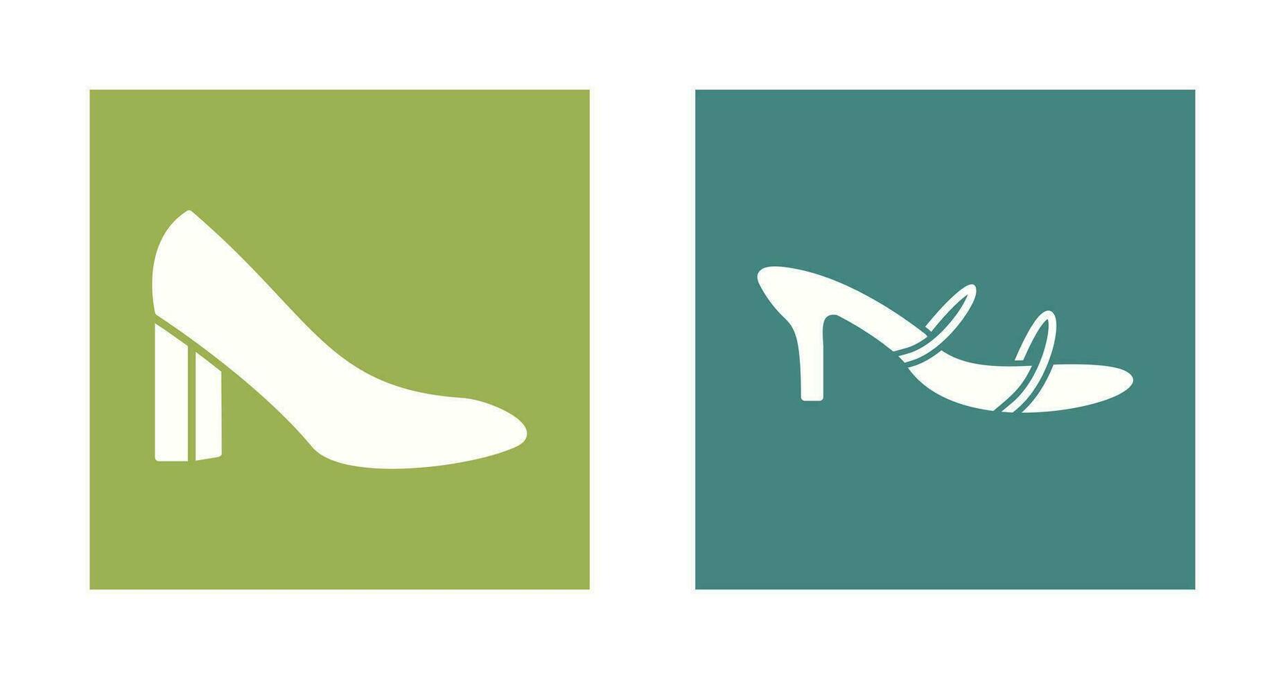 Heels and Stylish Icon vector