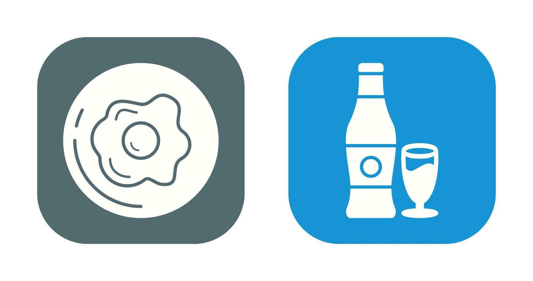 Breakfast and Bear Icon vector