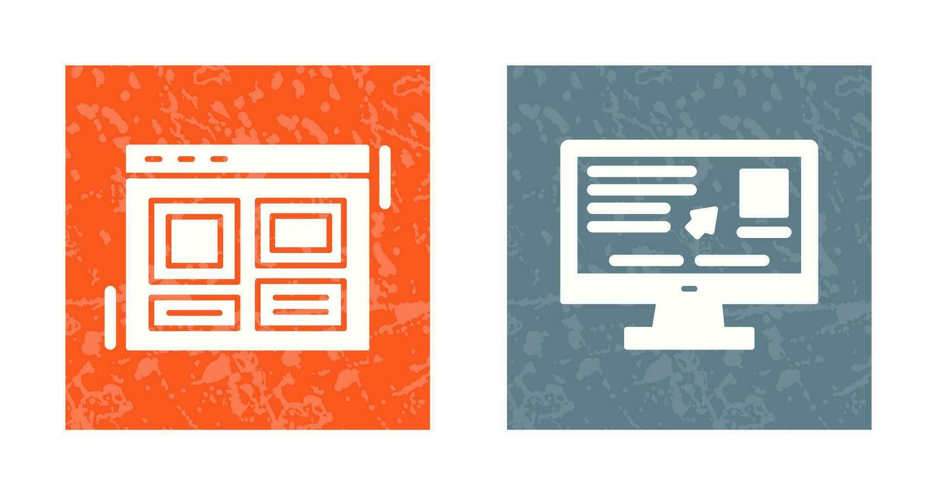 Layout and Usability Icon vector