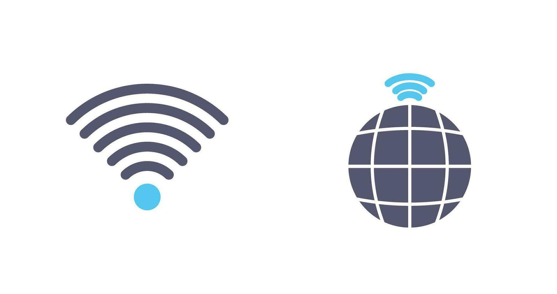 Signal on User and global Signals Icon vector