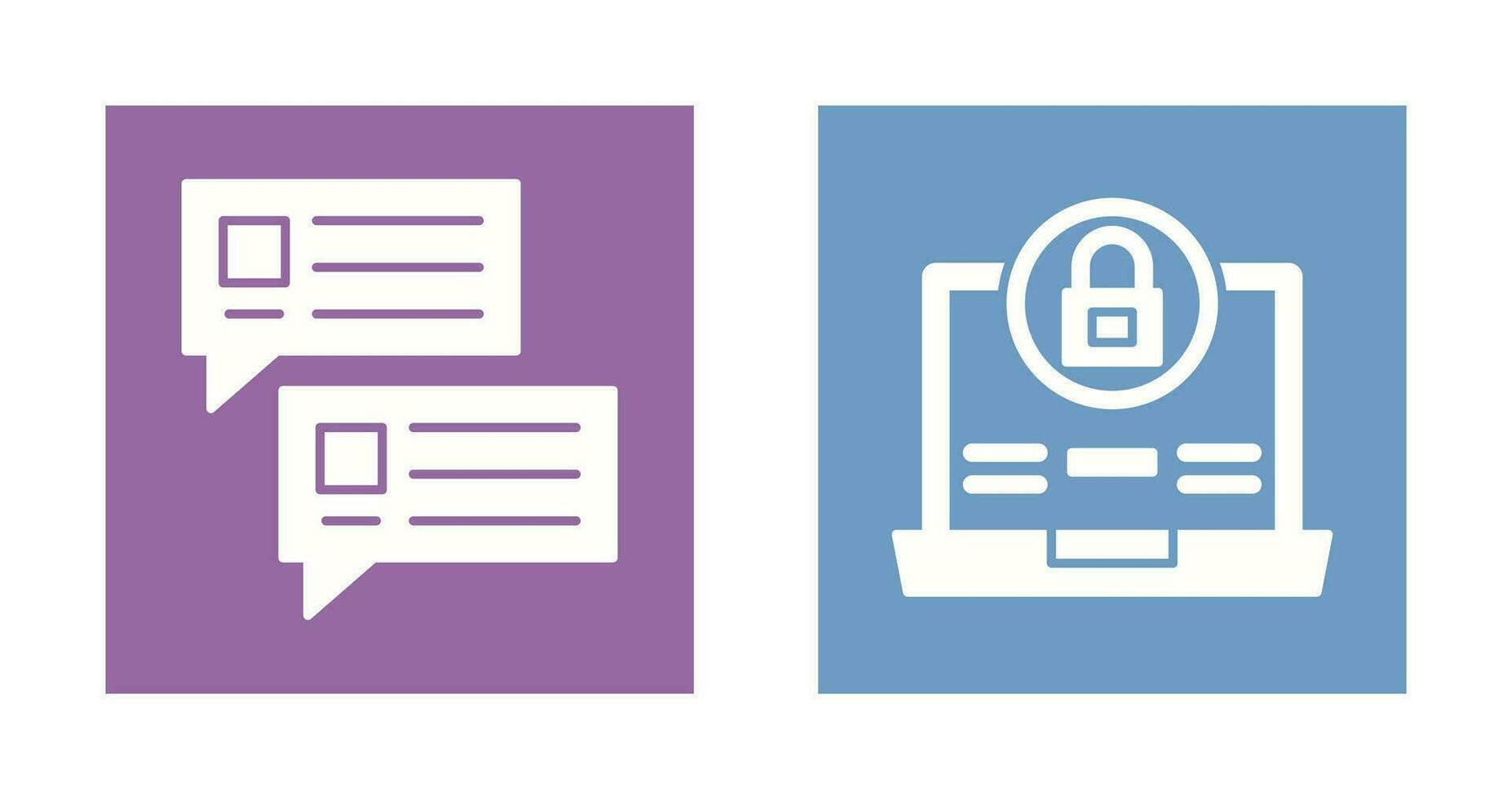 Lock and Project Consulting Icon vector