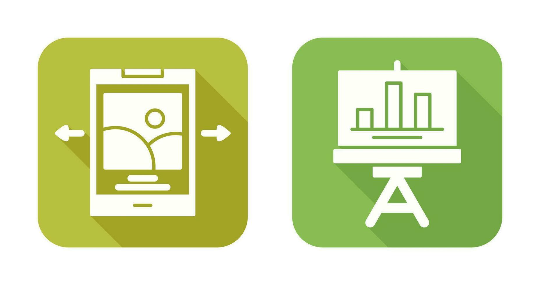 Swipe and Finance Icon vector