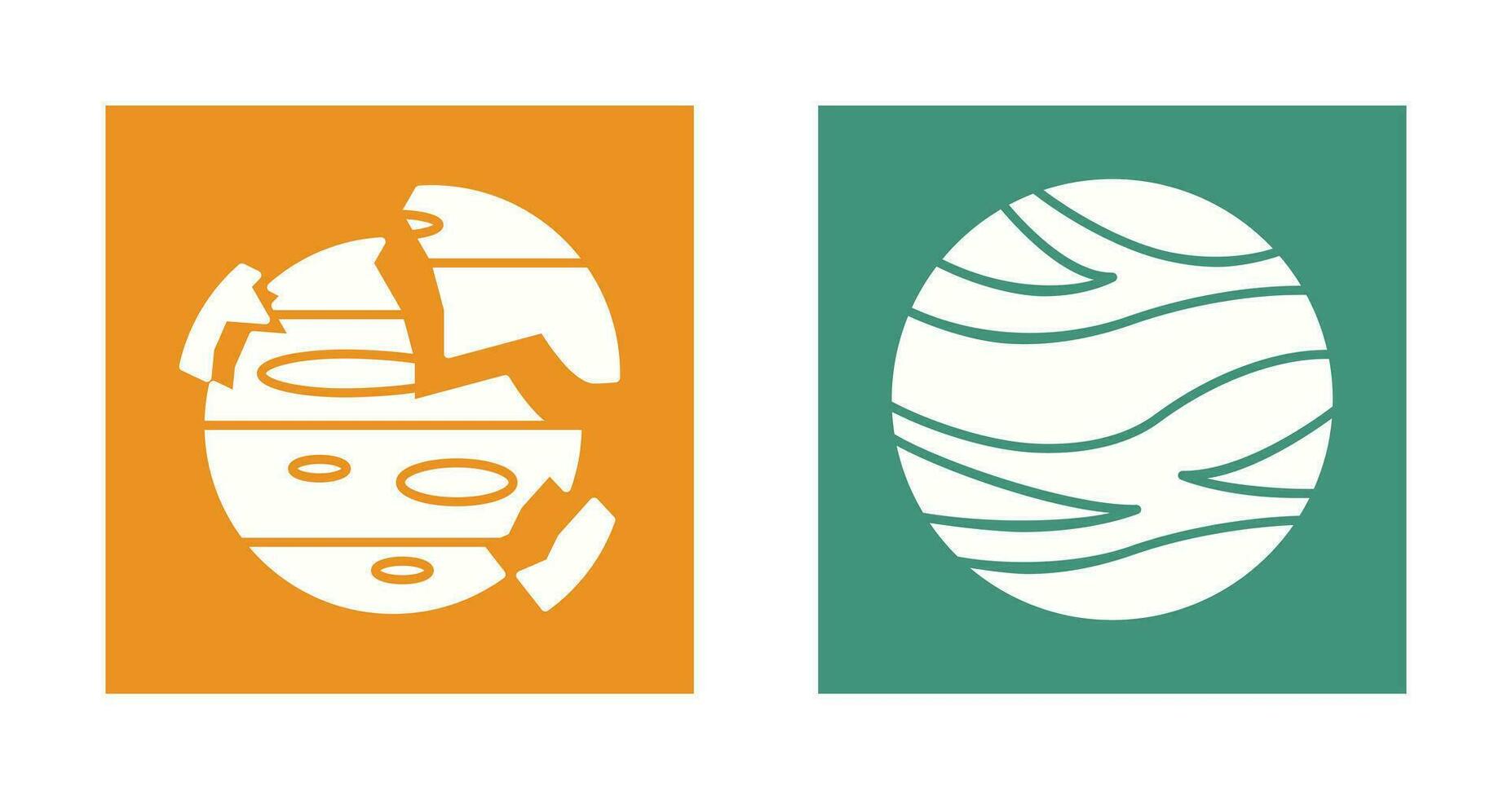 venus and destroyed Icon vector