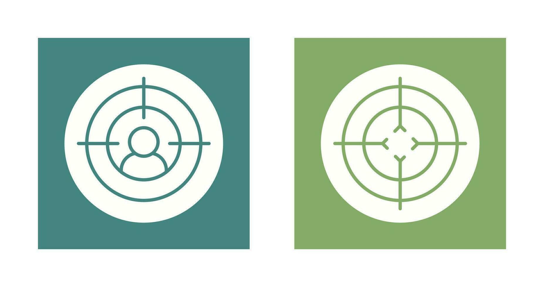 Goal and Target Icon vector