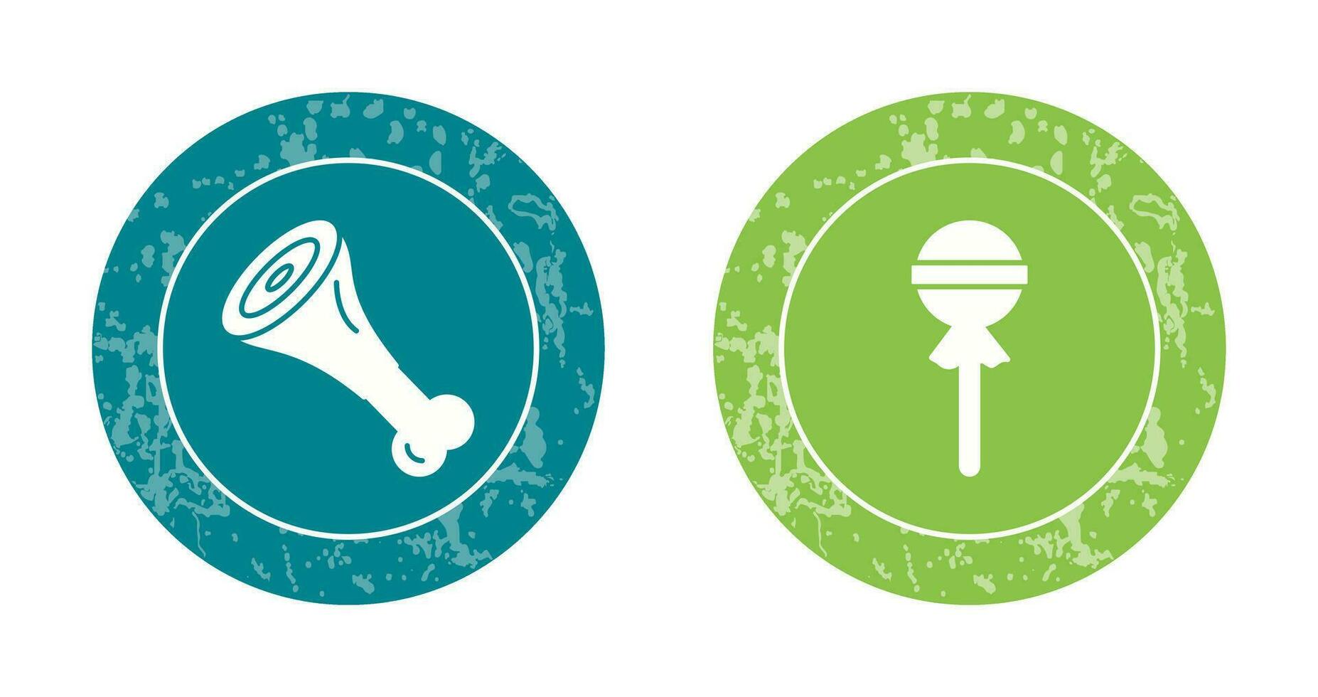 Meat and Candy Icon vector
