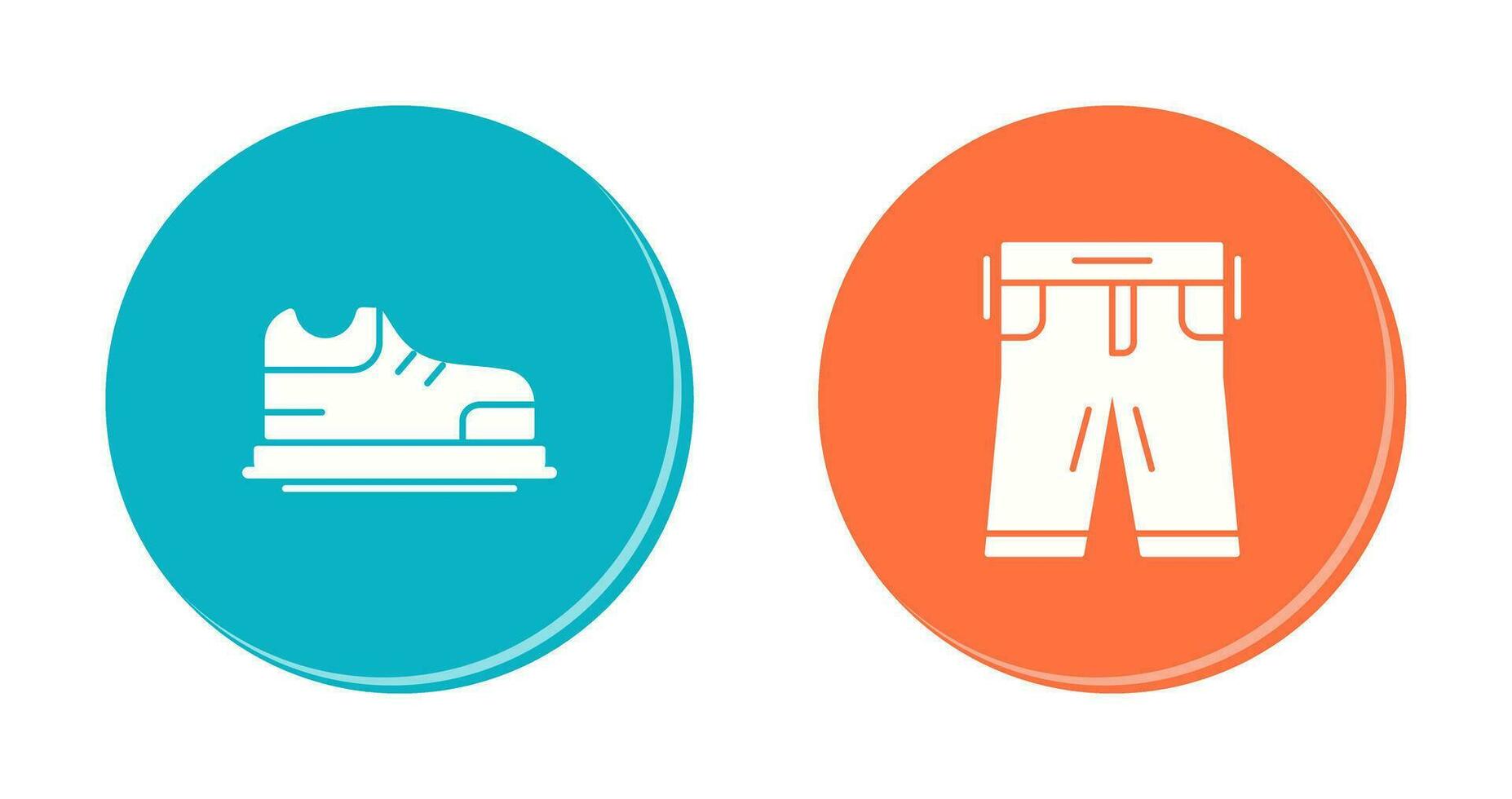 Shoes and Pants Icon vector