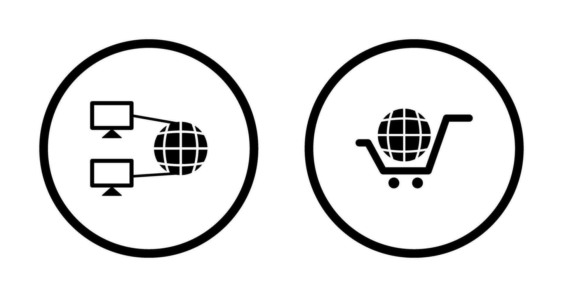 Internet Connectivity and Global Icon vector
