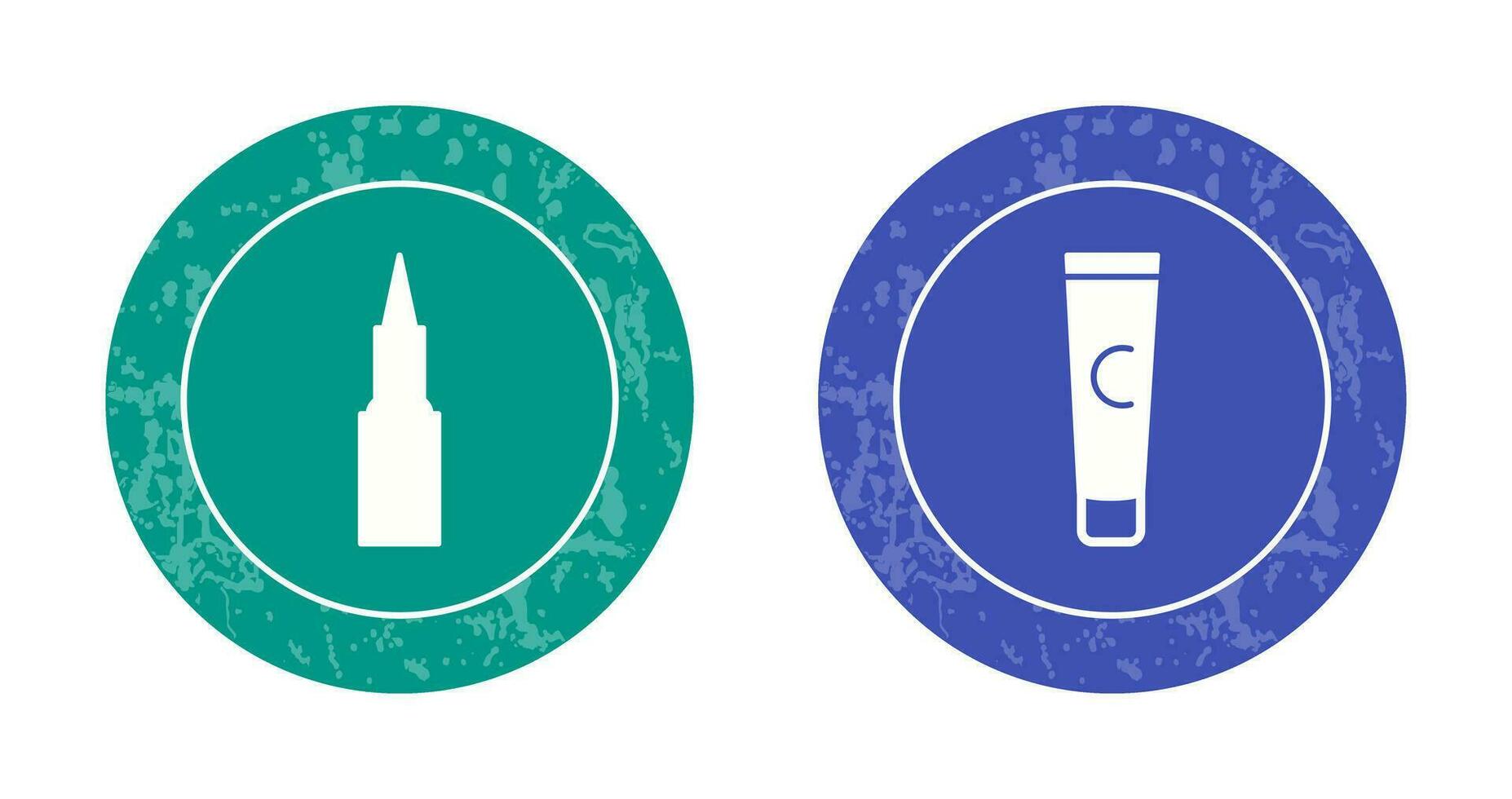 Kajal cosmetics and Conditioner  Icon vector