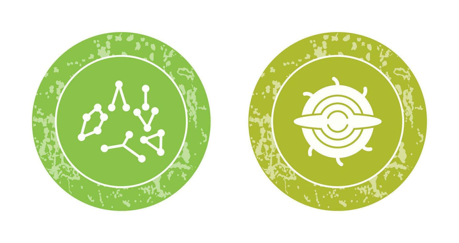 constellation and blackhole Icon vector