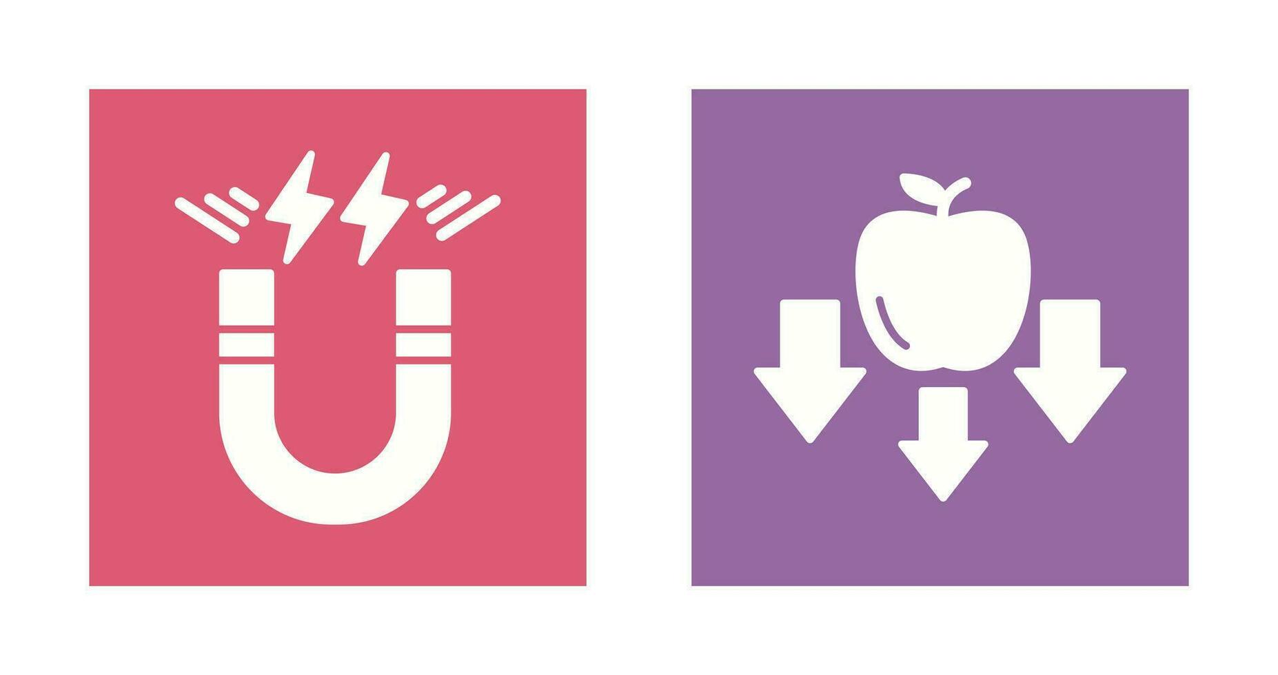 Energy and Gravity Icon vector