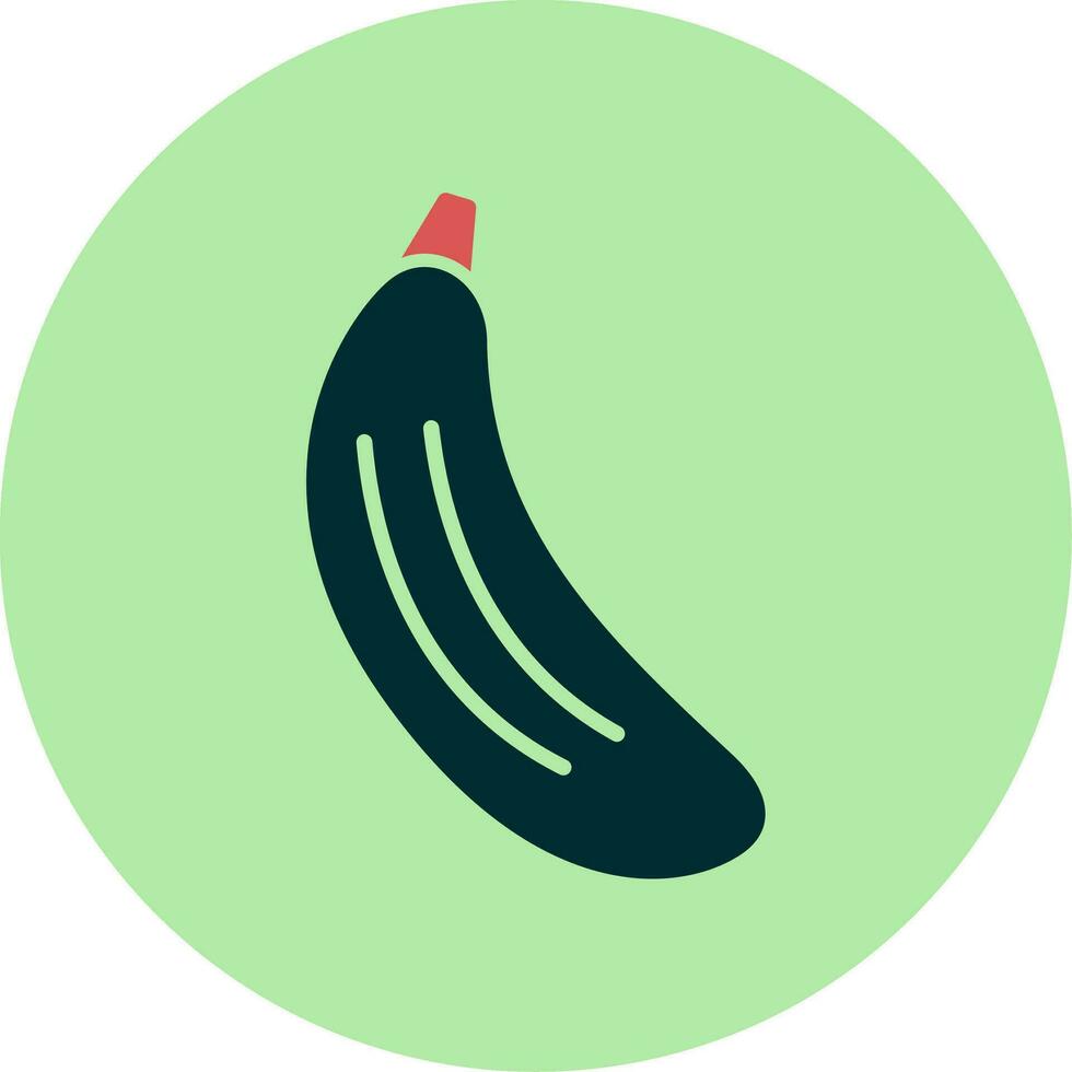 Zucchini Vector Icon