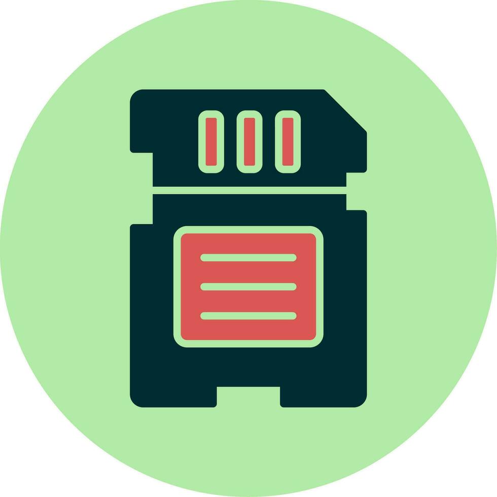 Memory Card Vector Icon