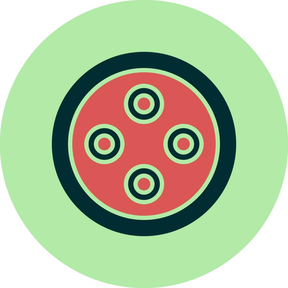 Plasmodium Falciparum Vector Icon
