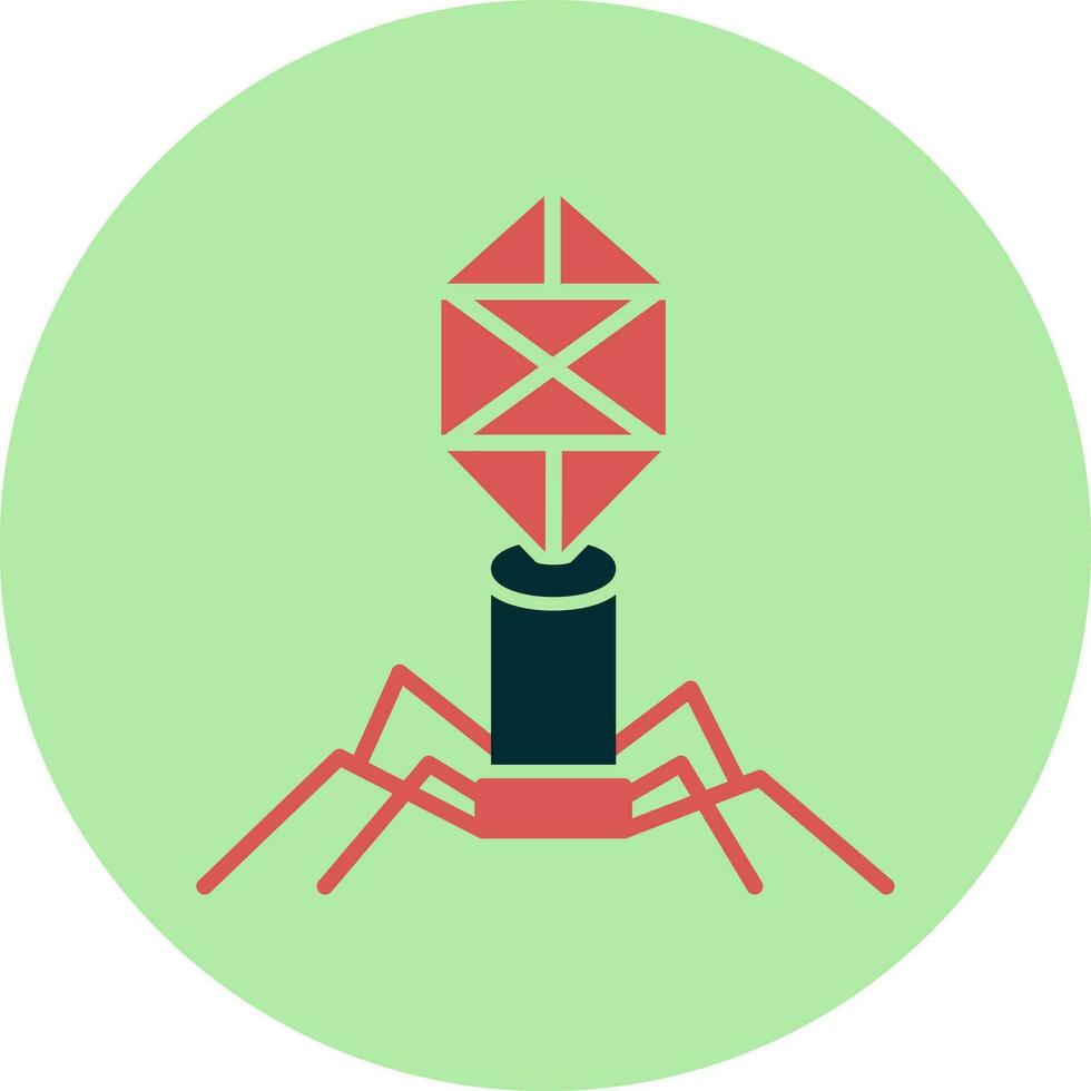 bacteriophage Vector Icon