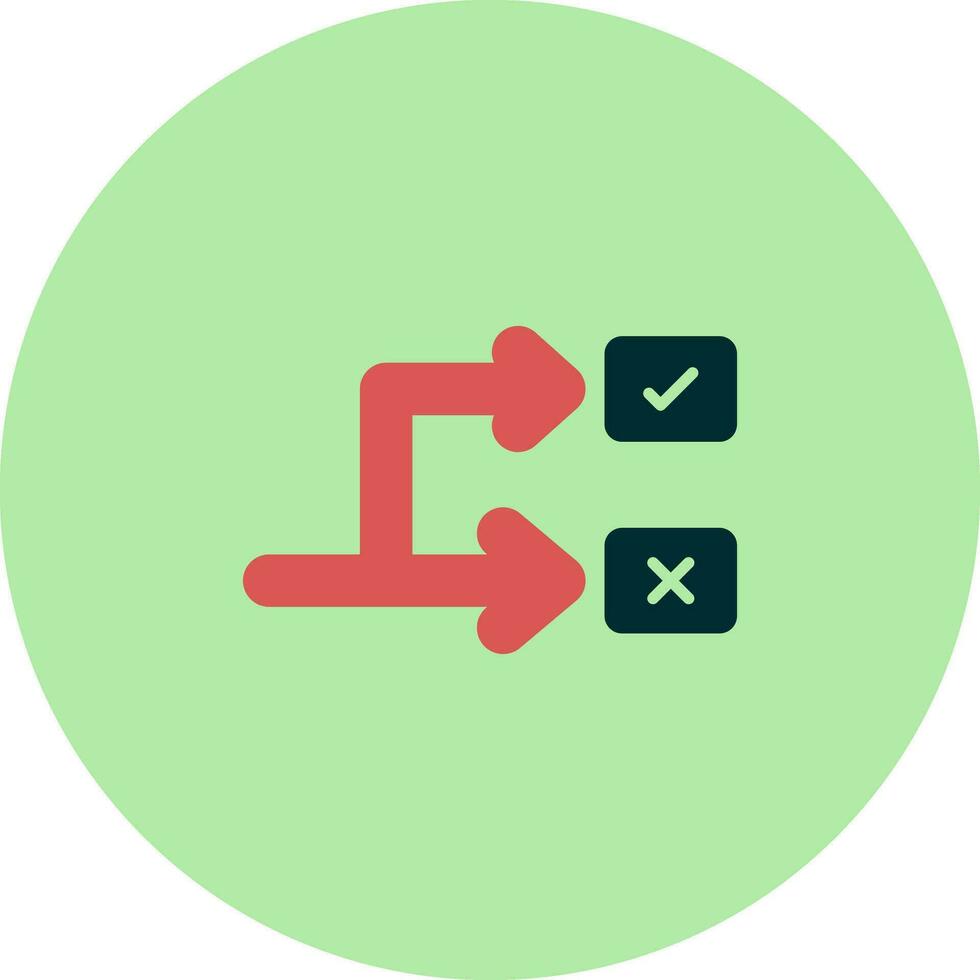 Bifurcation Vector Icon