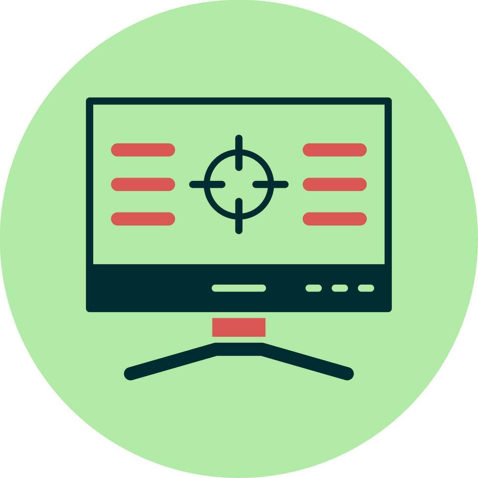 Computer Vector Icon