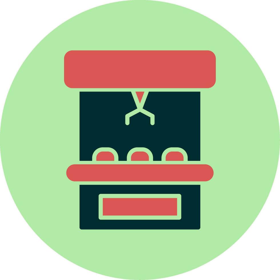 Claw Machine Vector Icon