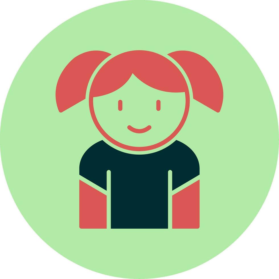 Girl Vector Icon