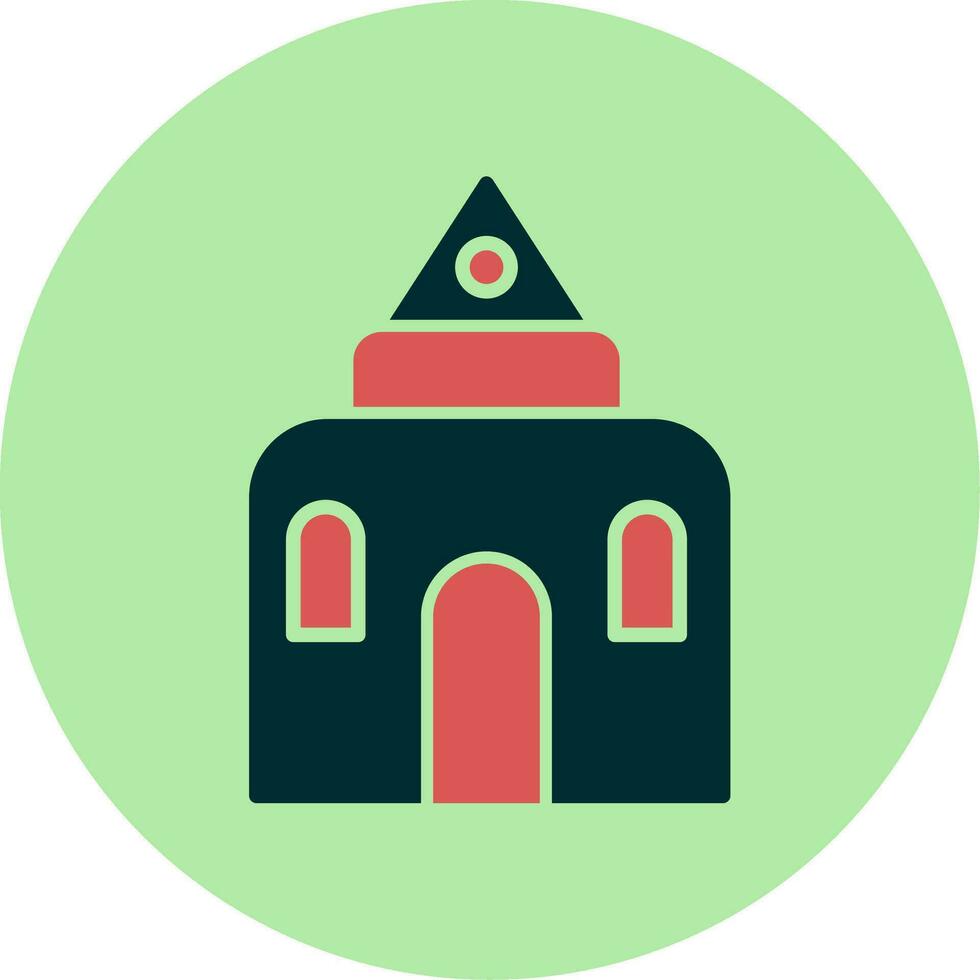 Sand Castle Vector Icon