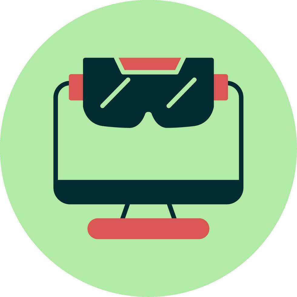 Vr Gaming Vector Icon