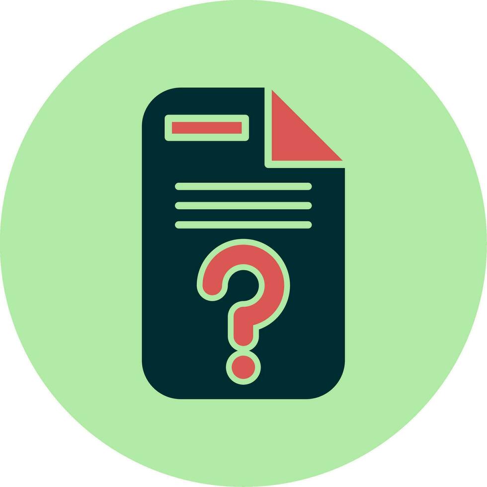 Unknown Vector Icon