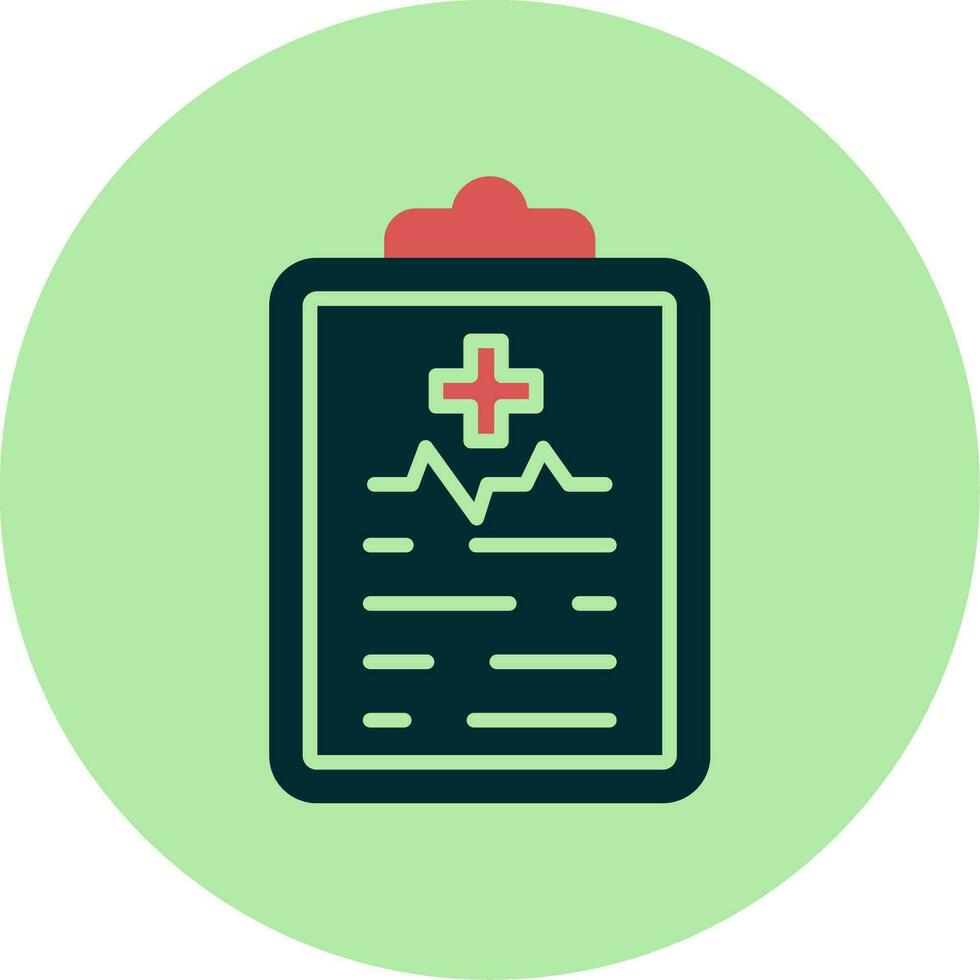 Medical Report Vector Icon