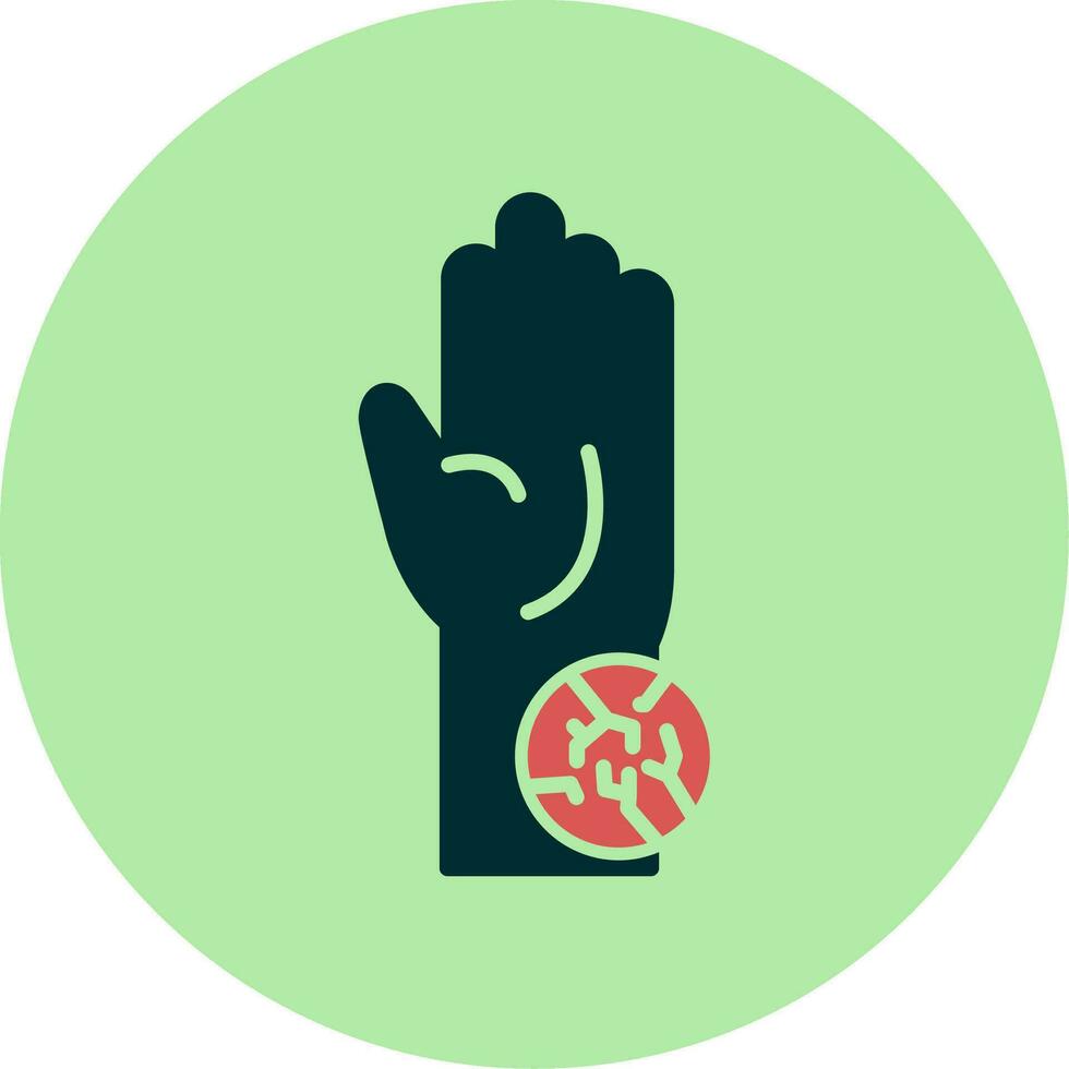 Dry Skin Vector Icon