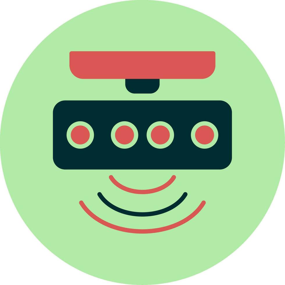 Motion Sensor Vector Icon