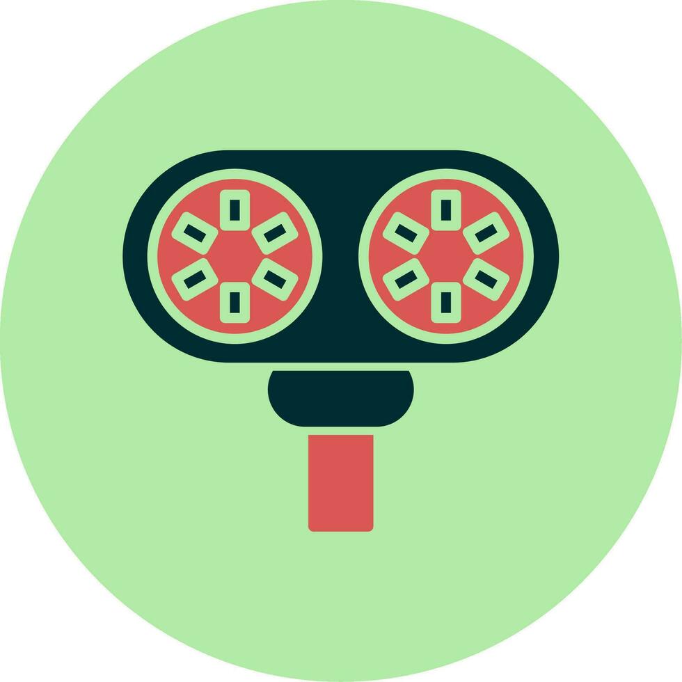Stereoscope Vector Icon