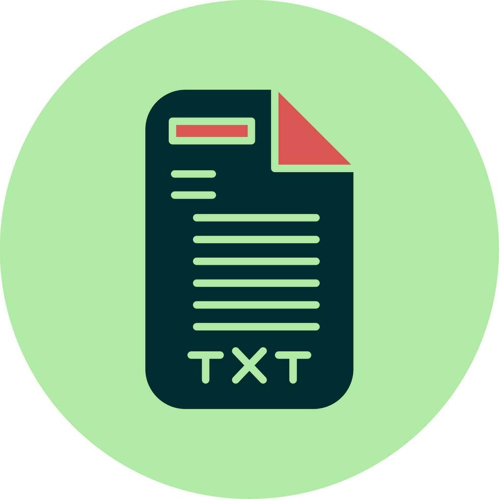 Text File Vector Icon