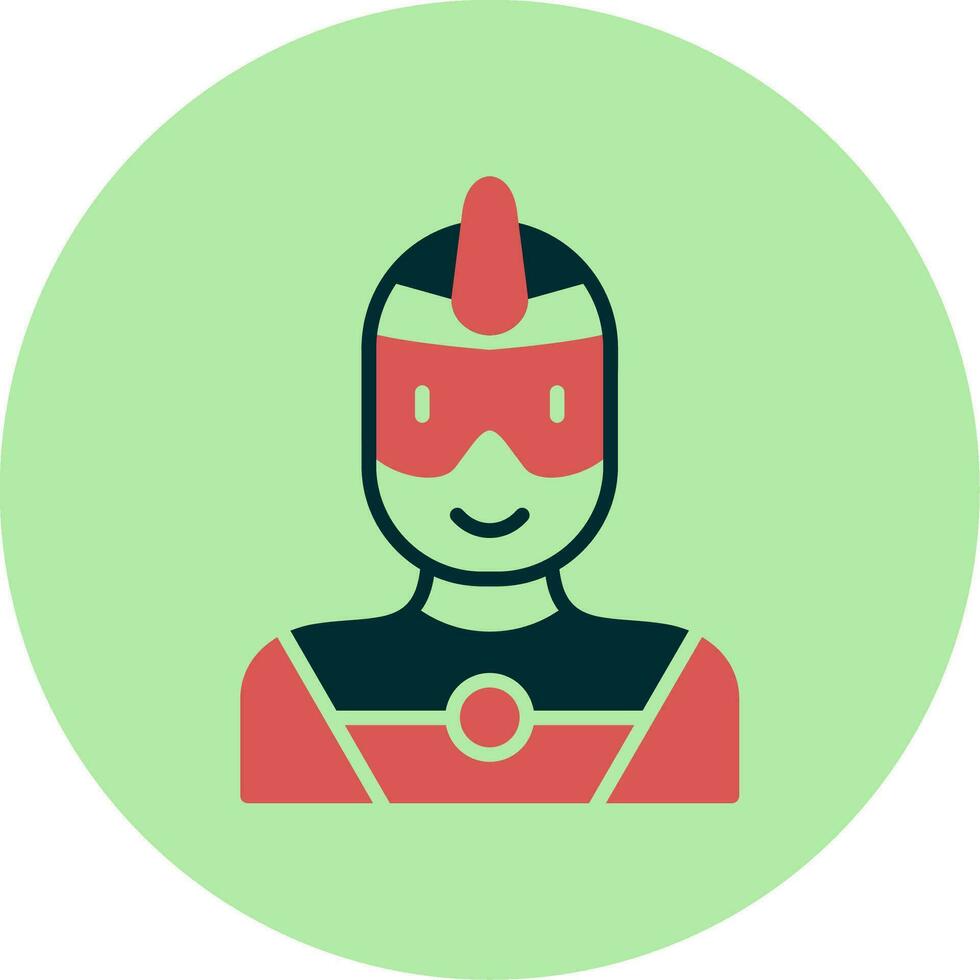 Superhero Vector Icon