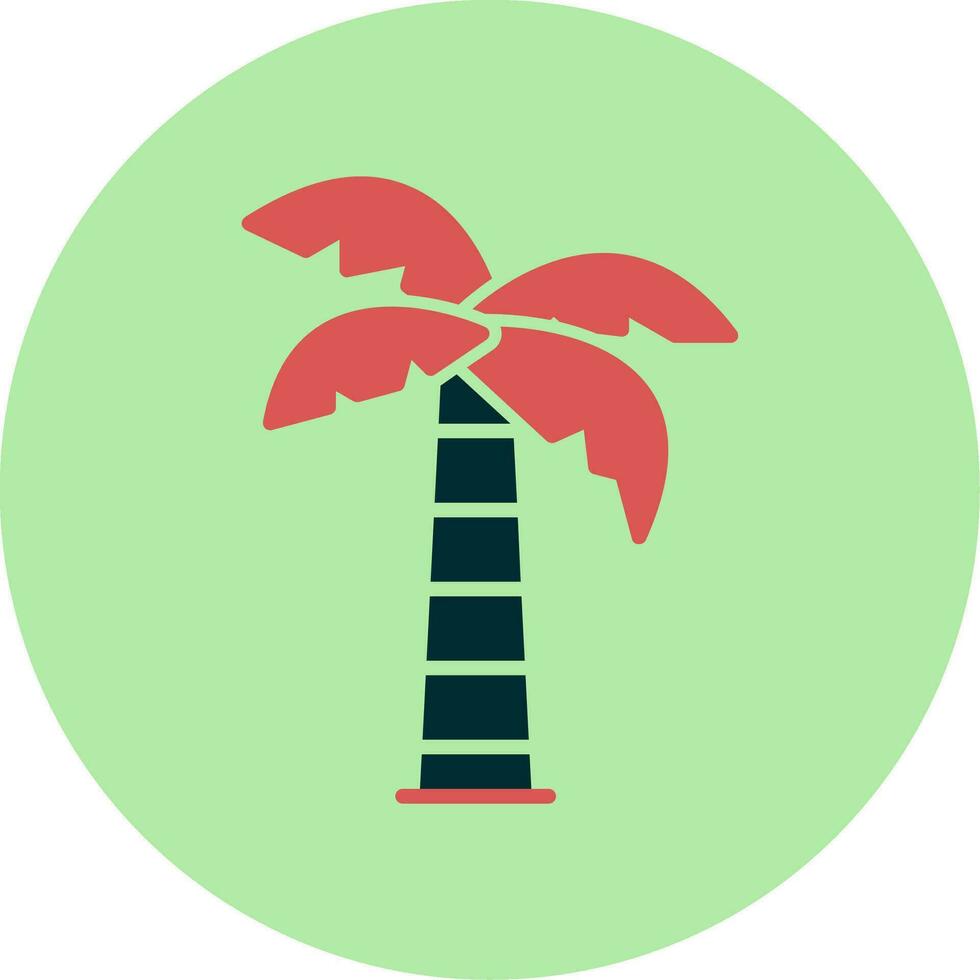 icono de vector de árbol de Palma