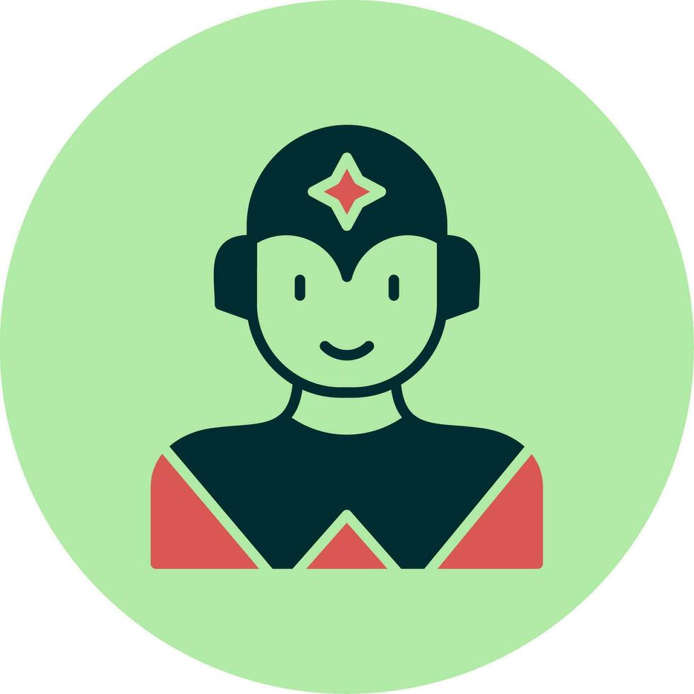 Superhero Vector Icon