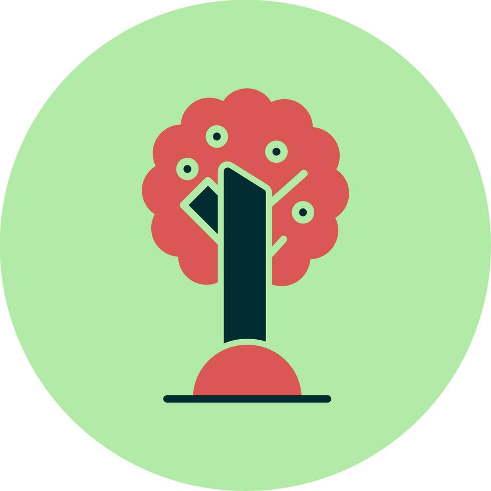 aceituna árbol vector icono