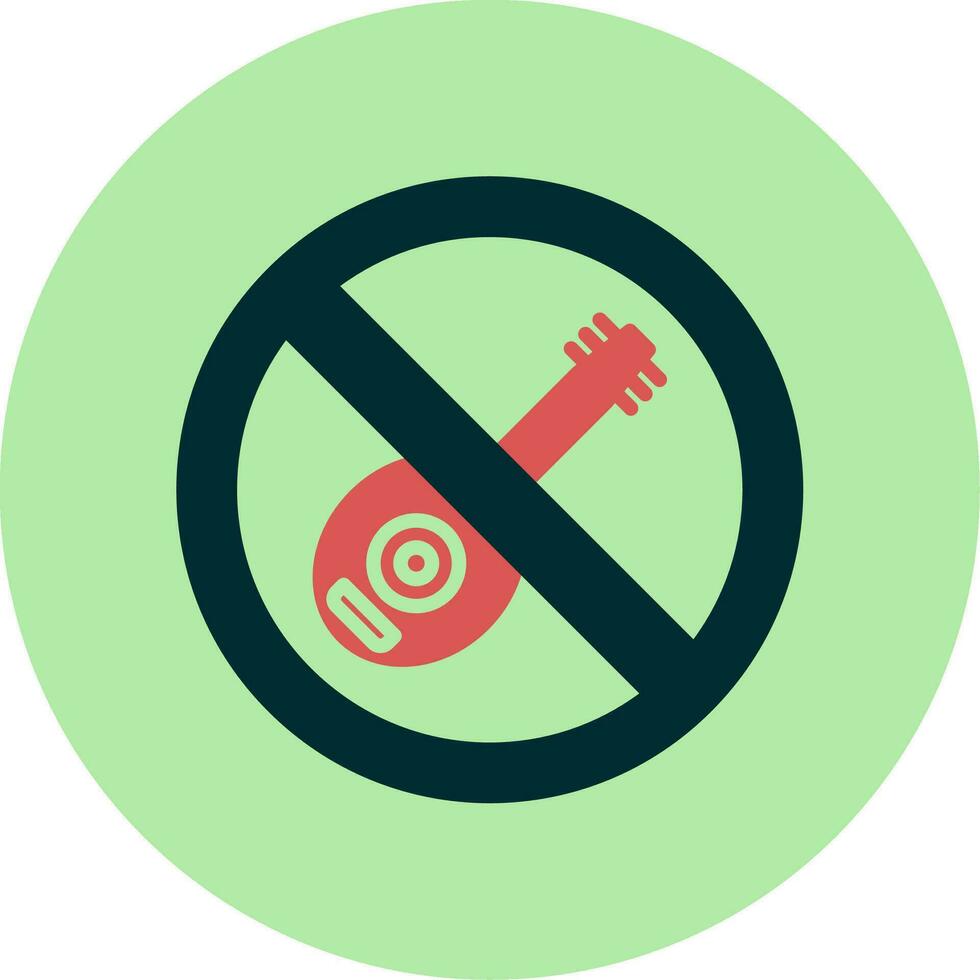 No laúd vector icono