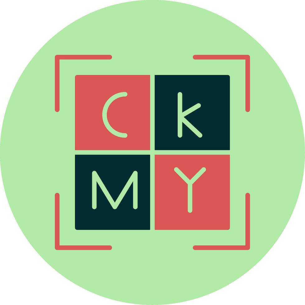 Cmyk Vector Icon