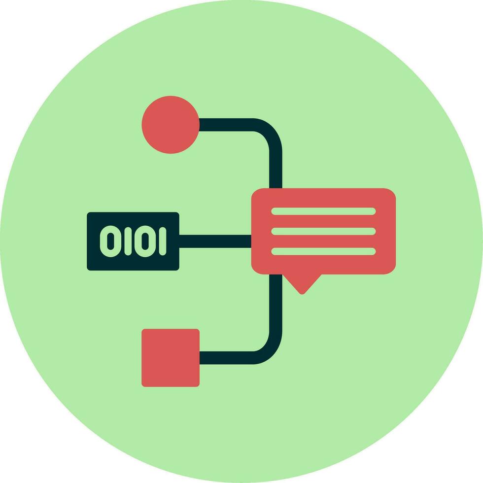 Natural Language Processing Vector Icon