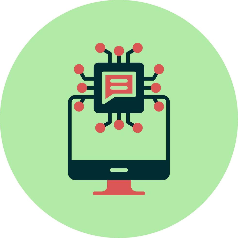 Artificial Intelligence Vector Icon