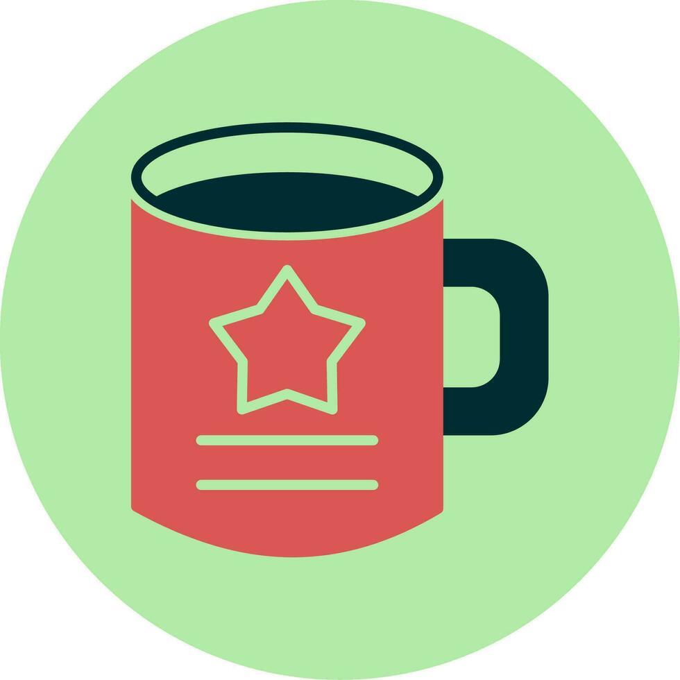 icono de vector de taza