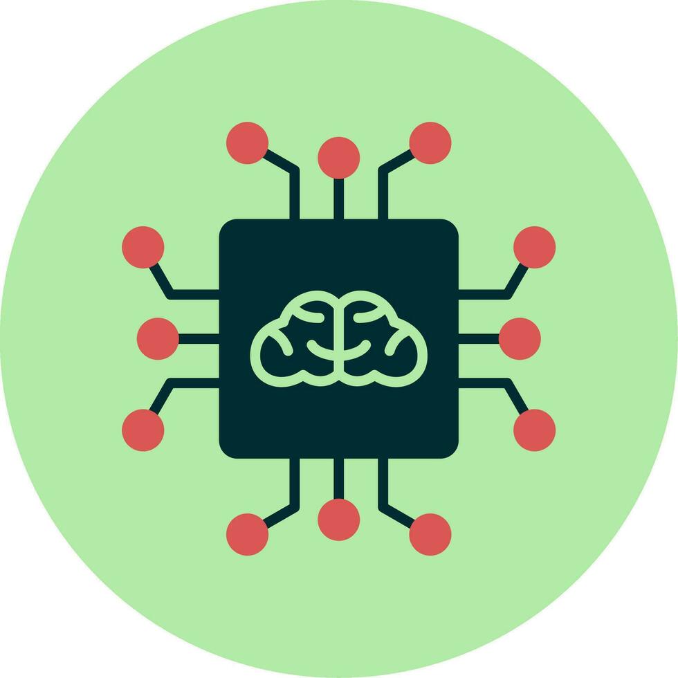 Artificial Intelligence Vector Icon